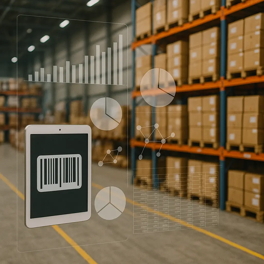 Lagerverwaltung_in_der_Logistik_mit_Daten Lagerverwaltung in der Logistik mit Daten